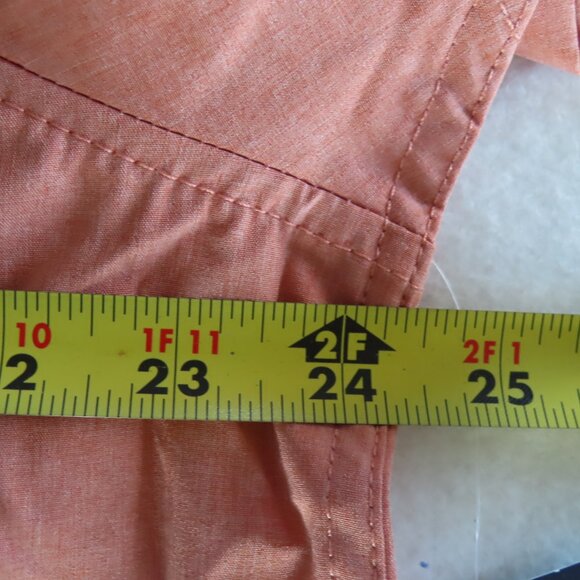 Xcaster UPF Sun Protction Fishing Shirt Vented Short Sleeves Button Front XL - Picture 9 of 11